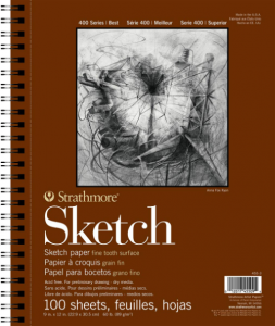 Strathmore 400 Series Sketch Pad - best sketching paper