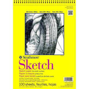 Strathmore 350-9 300 Series Sketch Pad - best sketching paper
