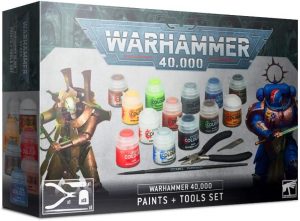 Miniature painting and tool set